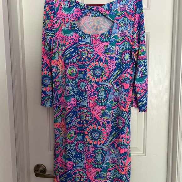 Colorful Patterned Dress - Picture 2 of 3